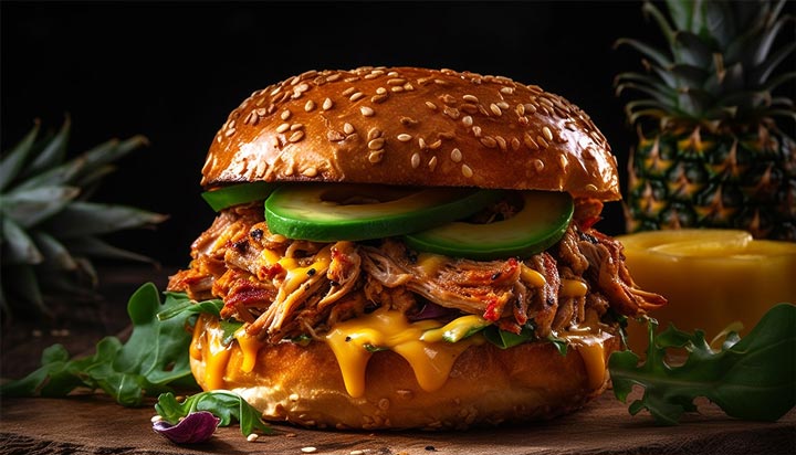 Gourmet burger