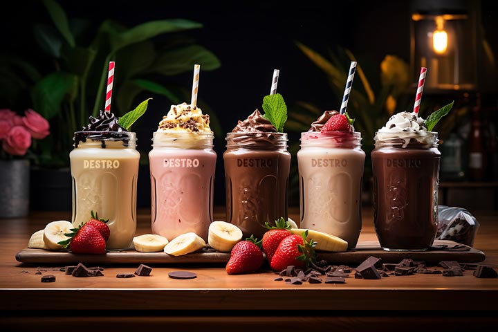 Thick milkshake